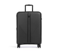 Travelite Air Stripe | Maleta con 4 ruedas | negro | 45x66x28cm | polipropileno