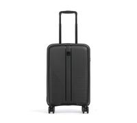 Travelite Air Stripe Slim | Maleta con 4 ruedas | negro | 35x55x25cm | polipropileno