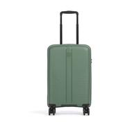 Travelite Air Stripe Slim | Maleta con 4 ruedas | verde | 35x55x25cm | polipropileno