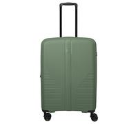 Travelite Air Stripe - Trolley de 4 ruedas 66 cm expandible (green)