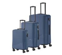 Travelite Bali 4 ruedas Juego de maletas 3 piezas azul