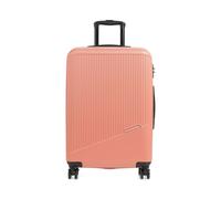Travelite Bali Maleta con 4 ruedas coral, fibra sintética, 45 x 67 x 26cm