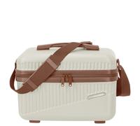 Travelite Bali - Neceser 36 cm (blanco/cognac)