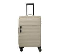 Travelite Barbara Stepp 4 ruedas Carrito M 68 cm con pliegue de expansión beige