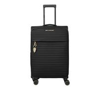 Travelite Barbara Stepp 4 ruedas Carrito M 68 cm con pliegue de expansión negro