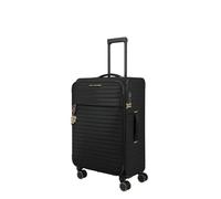 Travelite Barbara Stepp - Maleta Blanda (tamaño M, Cierre TSA, 4 Ruedas Dobles, 42 x 68 x 27/31 cm, 3,2 kg, 64-68 L)