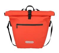 travelite BASICS FOR BIKES: bolsa grande para bicicleta, portaequipaje impermeable, con correa de hombro extraíble y cierre enrollable, 20 litros, 1.1 kg