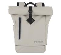 travelite Mochila enrollable impermeable, mochila para bicicleta, mochila de ocio con cierre enrollable y reflectores, BASICS, 48 cm, 19 litros