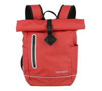 travelite Basics Roll-Up Backpack Plane Red