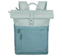 travelite mochila Basic Rollup Backpack Ice Blue