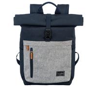 travelite Mochila para equipaje de mano, mochila para portátil de 15,6 pulgadas, BASICS, mochila de viaje con función enrollable, 60 cm, 35 litros