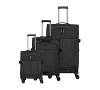 Travelite Briize 4 ruedas Juego de maletas 3 piezas Con asa expansible gris