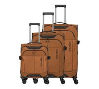 Travelite Briize 4 ruedas Juego de maletas 3 piezas Con asa expansible marrón