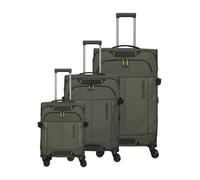 Travelite Briize 4 ruedas Juego de maletas 3 piezas Con asa expansible verde oliva