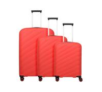 travelite BURANO - Juego de Maletas de 4 Ruedas (3 Piezas, tamaños L/M/S, Equipaje, Serie Burano: carros rígidos de Polipropileno con candado de combinación TSA)