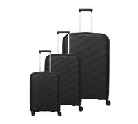 travelite BURANO - Juego de Maletas de 4 Ruedas (3 Piezas, tamaños L/M/S, Equipaje, Serie Burano: carros rígidos de Polipropileno con candado de combinación TSA)