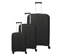 travelite carretilla Burano 4W Trolley-Set L / M / S Black