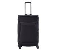 Travelite Chios - Trolley de 4 ruedas L 78 cm expandible (negro)