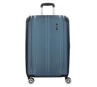 travelite Funda rígida de tamaño Mediano, Ampliable, 4 Ruedas, City, Trolley con Superficie Resistente a los arañazos, Cierre TSA, Pliegue elástico, 68 cm, 78-86 litros