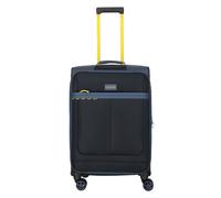 Travelite Color Craze Maleta con 4 ruedas azul oscuro, fibra sintética, 43 x 66 x 28cm