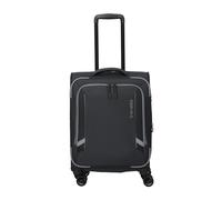 Travelite Corsiica 4 ruedas Carro de la cabina S 55 cm con pliegue de expansión negro