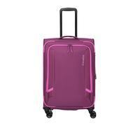 Travelite Corsiica 4 ruedas Trolley M 67 cm Con asa expansible fucsia