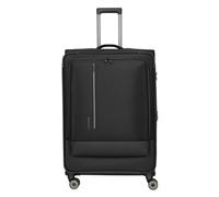 Travelite Crosslite 4 ruedas Carrito XL 81 cm con pliegue de expansión negro