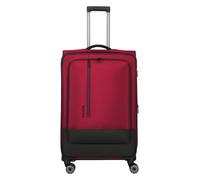 Travelite Crosslite 5.0 4 ruedas Trolley L 77 cm Con asa expansible rojo