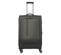 Travelite Crosslite 5.0 4 ruedas Trolley L 77 cm Con asa expansible verde oliva