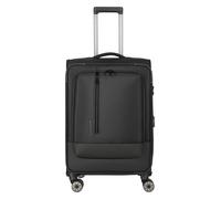 Travelite Crosslite 5.0 4 ruedas Trolley M 66 cm Con asa expansible negro