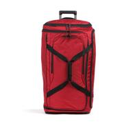 Travelite Crosslite | Bolso de viaje con ruedas | rojo | poliéster reciclado