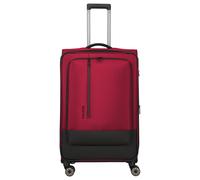 Travelite Crosslite - Trolley de 4 ruedas L 77 cm expandible (red)