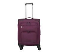 Travelite Cubis 4 ruedas Maleta de cabina S 55 cm Con asa expansible lila