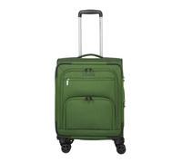 Travelite Cubis - Maleta de Mano con 4 Ruedas (55 cm), Verde, Handgepäck 55 cm, Maleta de Mano con 4 Ruedas