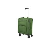 Travelite Cubis 4 ruedas Maleta de cabina S 55 cm Con asa expansible verde