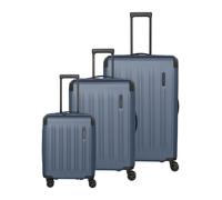 Travelite Dynamiic 4 ruedas Juego de maletas 3 piezas Con asa expansible gris