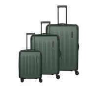 Travelite Dynamiic 4 ruedas Juego de maletas 3 piezas Con asa expansible verde