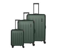 Travelite Dynamiic 4 ruedas Juego de maletas 3 piezas Con asa expansible verde