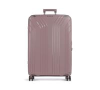travelite Maleta rígida de 4 ruedas grande con forro interior reciclado, serie de equipaje ELVAA: elegante carrito con esquinas protectoras y cierre TSA, 76 cm, 102 litros