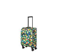 Travelite IATA - Maleta de Mano para 4 Ruedas (54 cm, 30 L), Multicolor, Handgepäck 54 cm, Equipaje Blando con Ruedas Dobles de 360°