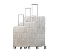 Travelite Juego de Maletas rígidas Panello, 3 Piezas, S/M/L, Todos los tamaños, con candado Combinado TSA y 4 Ruedas Dobles, Set de maletín de ABS con Equipaje de Mano