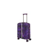 Travelite Lascana - Maleta rígida para Equipaje de Mano, 55 cm, Purple Swirl, Handgepäck 55cm, Carro de Equipaje de Mano rígido