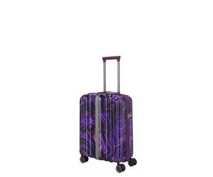 Travelite Lascana - Maleta rígida para Equipaje de Mano, 55 cm, Purple Swirl, Handgepäck 55cm, Carro de Equipaje de Mano rígido