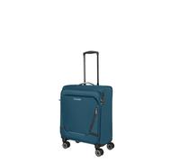 Travelite Jetpack Max 4 ruedas Maleta de cabina 55 cm azul petróleo