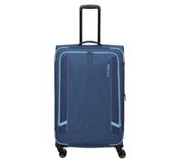 Travelite Corsiica 4 ruedas Trolley L 77 cm Con asa expansible azul