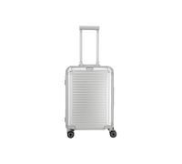 Travelite Maleta de cabina Next de 4 ruedas, de aluminio, 55 cm gris