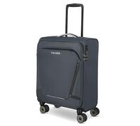 travelite Maleta de Equipaje de Mano con 4 Ruedas para Condor + Ryanair, Cerradura de combinación integrada, Trolley de Equipaje Blando superligero con función de Enganche, 55x40x20 cm, 37 l, 1,9 kg