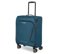 travelite Maleta de Equipaje de Mano con 4 Ruedas para Condor + Ryanair, Cerradura de combinación integrada, Trolley de Equipaje Blando superligero con función de Enganche, 55x40x20 cm, 37 l, 1,9 kg