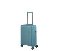 travelite Maleta de equipaje de mano con 4 ruedas pequeña de 37 litros, serie de equipaje ROOMER: carrito de equipaje de mano pequeño y rígido con cierre de combinación TSA, 55 cm