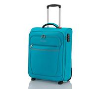 travelite Maleta de Equipaje de Mano Ligera, 2 Ruedas, Cabina, Carrito de Equipaje Blando pequeño con candado, 52 cm, 39 litros